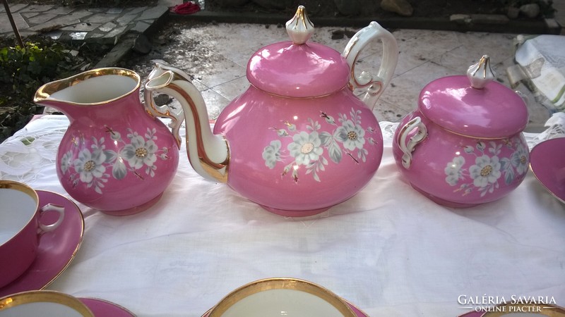 Antique tea set no., Beautiful shape and decoration even for each piece!