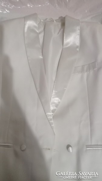 Size 44 unisex wedding costume, gigolo, retro style new white women's ? Jacket