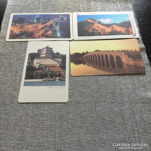 Postatiszta képeslapok Kínából