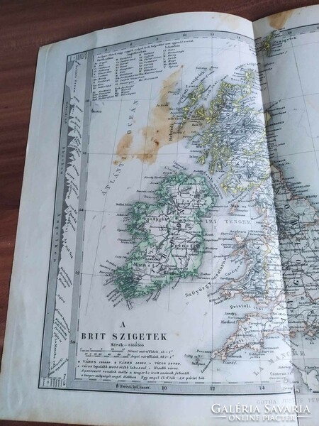 Stieler's School Atlas of the British Isles (1878)