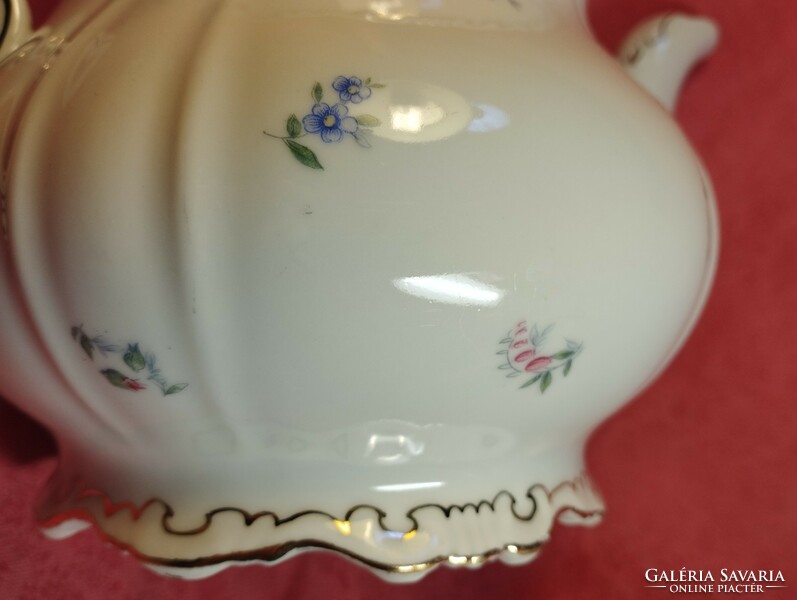 Gyönyörű, antik Zsolnay porcelán kiöntő