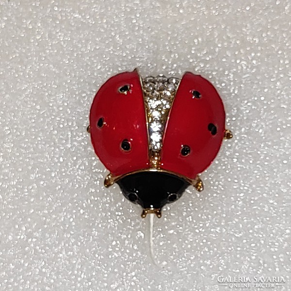 New ladybug enamel metal pin