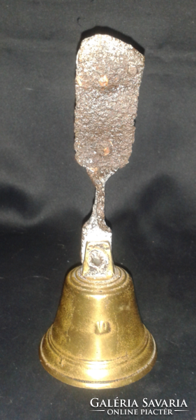 Antique bell, marked with a very old number 10