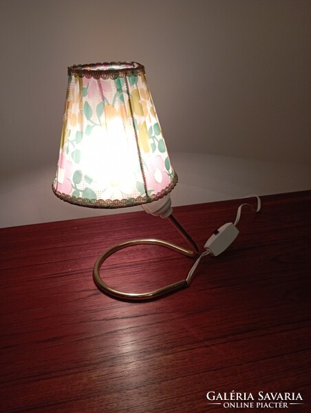 Mid-century réz,asztali lámpa 1950/60