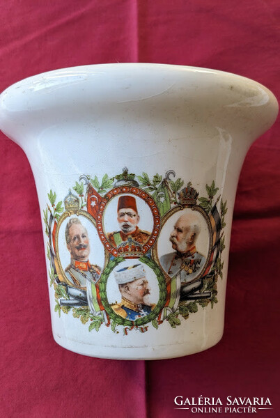 Antik porcelán mozsár monarchia korabeli