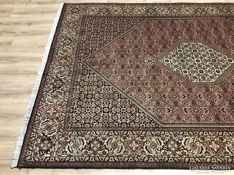 BIJAR (Bidjar) - IRÁNI kézi csomózású gyapjú PERZSA szőnyeg, 198 x 306 cm