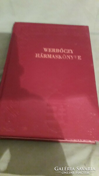 1989.Werbőczy's trilogy - tripartite book according to the pictures, Pécs sikra printing house