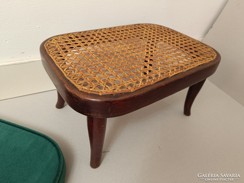 Antik Thonet Austria bútor kis szék lábtartó láb zsámoly Nábytok Thonet 496 8323