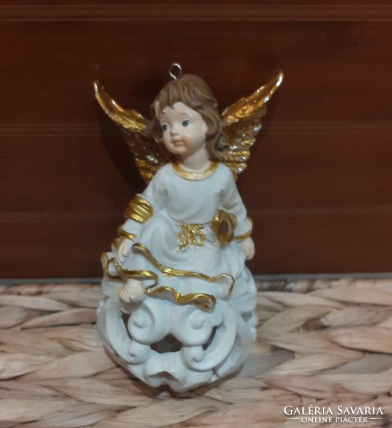 Baroque style angel neck Christmas ornament, decoration