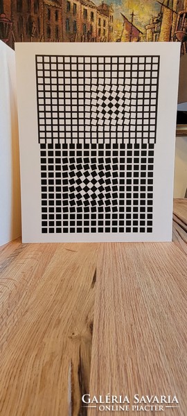 Victor vasarely, original edition 1973, 10pcs, corpusculaires