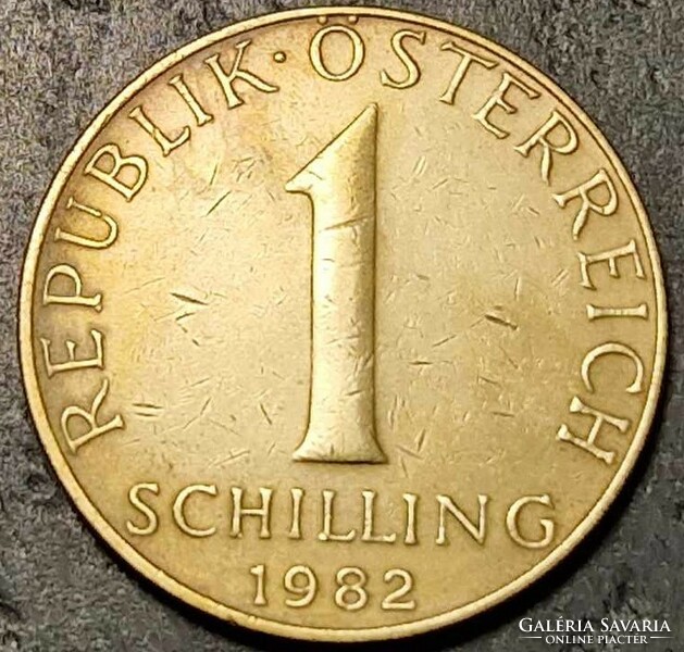1 Schilling, Austria, 1982.