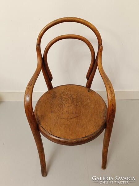 Antik Thonet bútor gyerek szék gyermek ülőke 822 8264