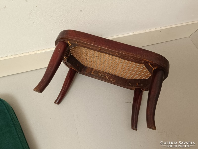 Antik Thonet Austria bútor kis szék lábtartó láb zsámoly Nábytok Thonet 496 8323