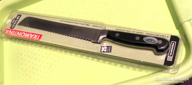 Inox stainless steel bread knife 33 cm