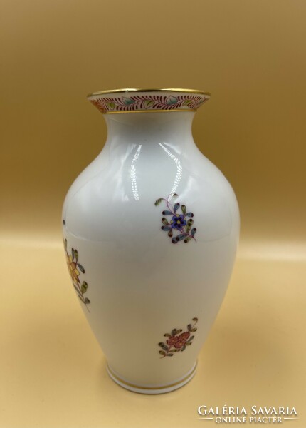 Herend colorful Appony pattern small vase