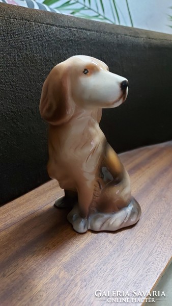 Large porcelain dog