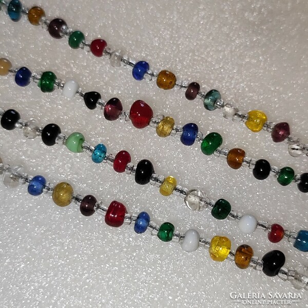 Glasses chain with glass beads 66cm