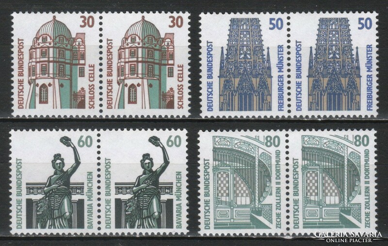 Postatiszta Bundes 0928 Mi 1339-1339-1342-1342     9,50 Euró