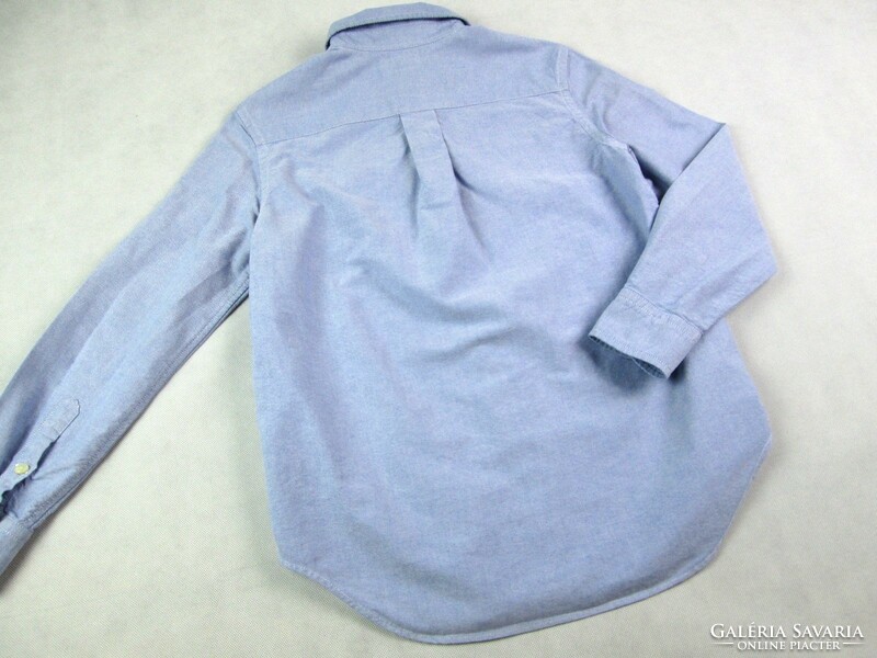 Original ralph lauren (kids) long sleeve shirt in pastel blue