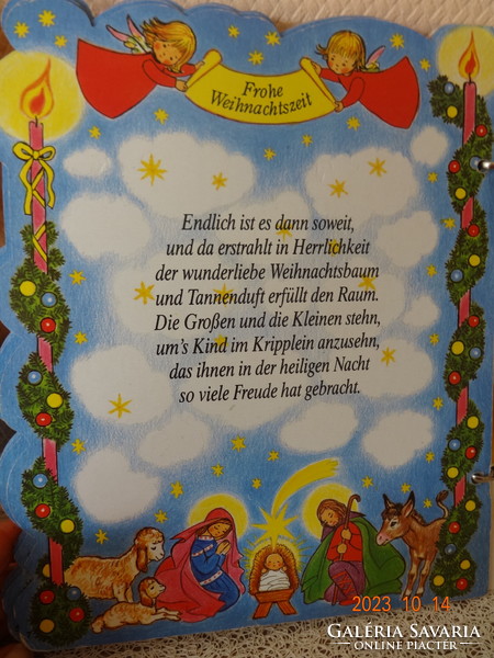 ALLE Jahre Wieder - kemény lapos, német nyelvű mesekönyv, gyönyörű!