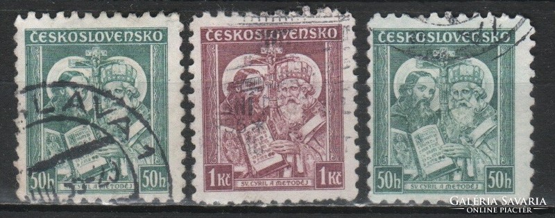 Czechoslovakia 0079 mi 339-341 0.80 euros