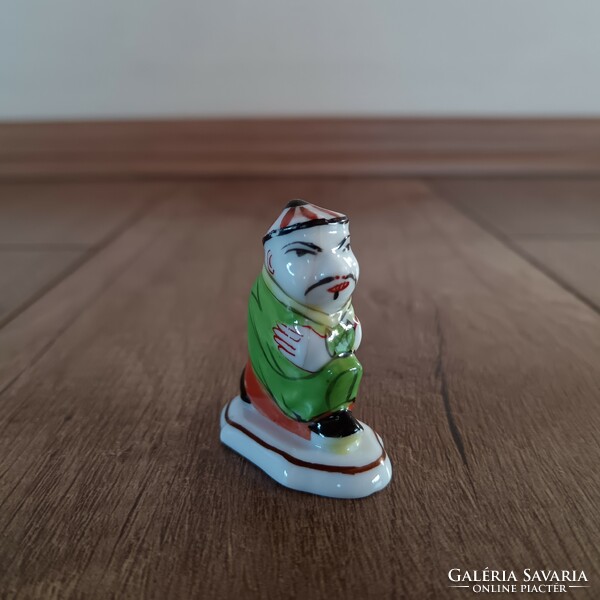 Old Herend mini Chinese figure