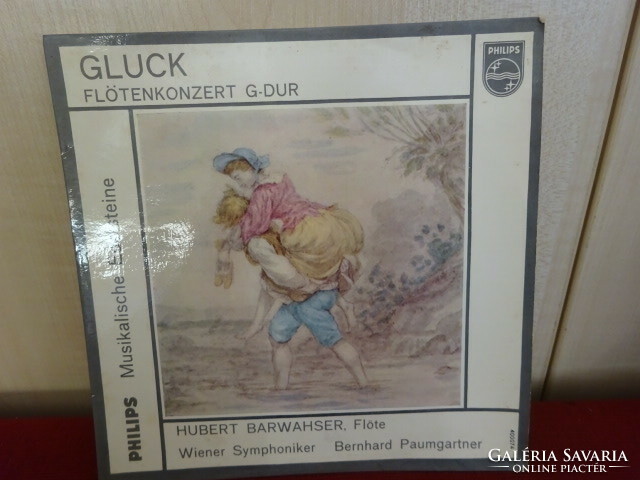 PHILIPS kislemez, GLUCK Flötenkonzert G-DUR. Jókai.