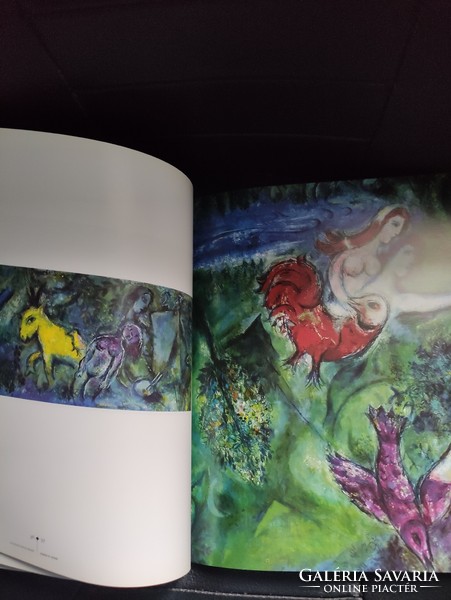 Marc Chagall -Bibliai képek -Francia nyelvű -Művészeti album.