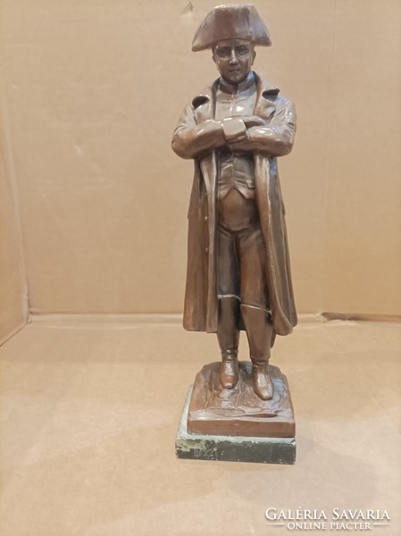 Napoleon  bronz szobor, 20 cm-es magasságú, gyűjtőknek.régi.