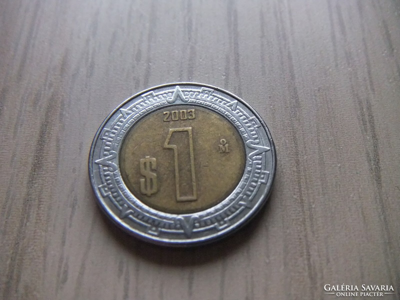 1 Peso 2003 Mexico