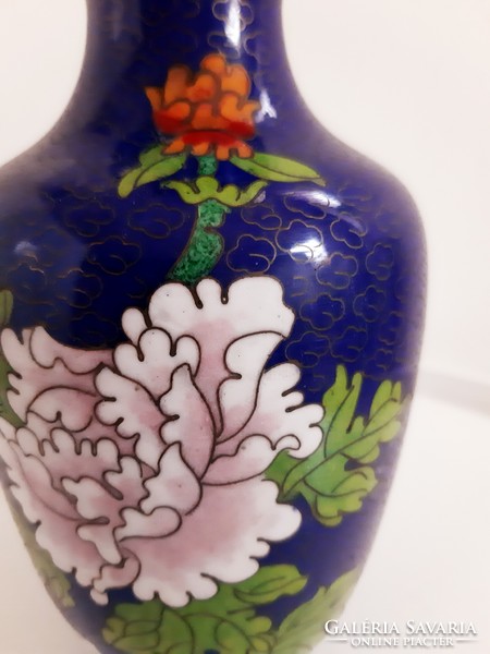 Old Chinese enamel vase