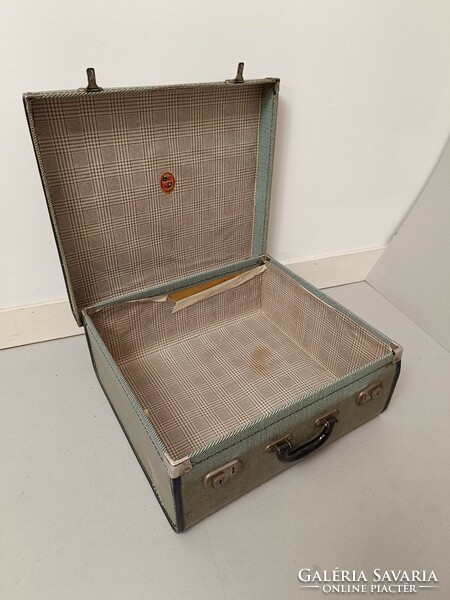 Antik bőrönd koffer jelmez film színház kellék megkímélt állapotú 829 8232