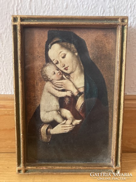 Mária és kis Jézus kép