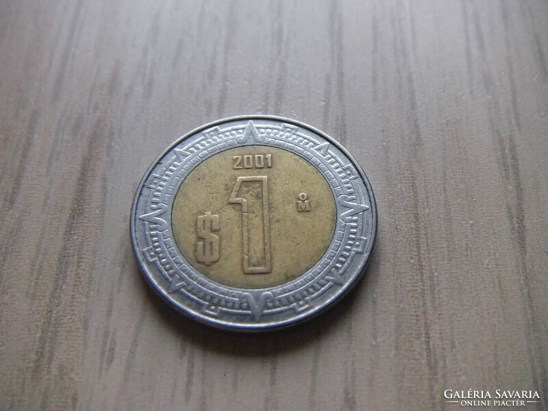 1 Peso 2001 Mexico