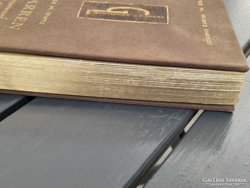 A hearty book with gilded page edges