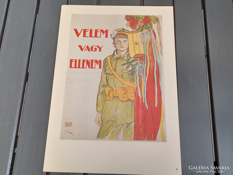 1,-Ft Szovjet soviet kommunista tanácsköztársaság mozgalmi plakát offset 1959.  25.