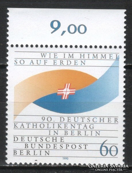 Postatiszta Berlin 1040 Mi 873    2,20 Euró