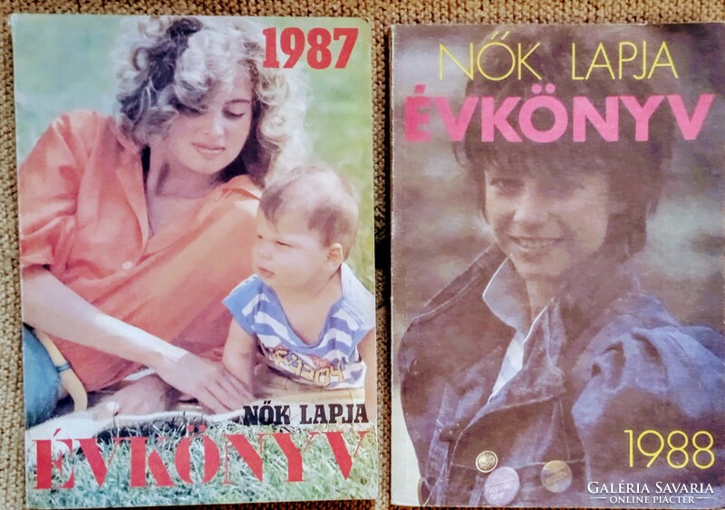 NŐK LAPJA ÉVKÖNYV 1987, 1988-ból
