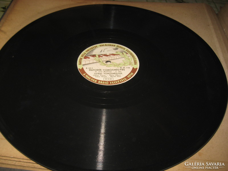 Gramophone record, Tatras string quartet biem, iii. Item 1 and Part 2
