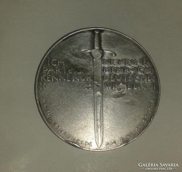 Wilhelm II deutscher kaiser - king v. Preussen 1914 commemorative silver coin