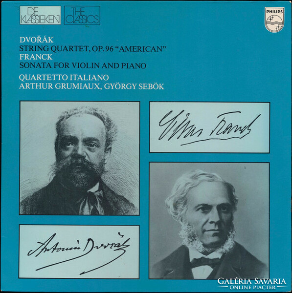 Dvořák-franck, quartetto italiano - grumiaux - op. 96 