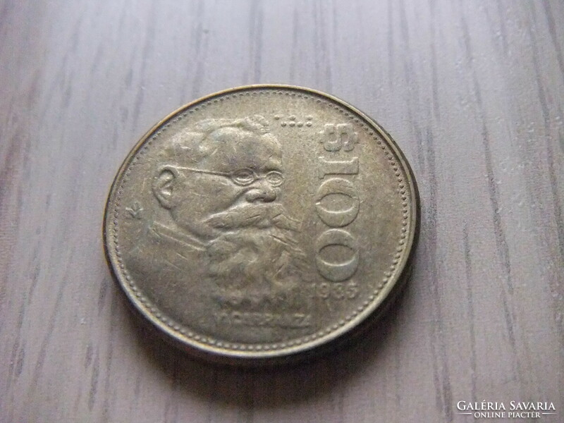 100 Peso 1985  Mexikó