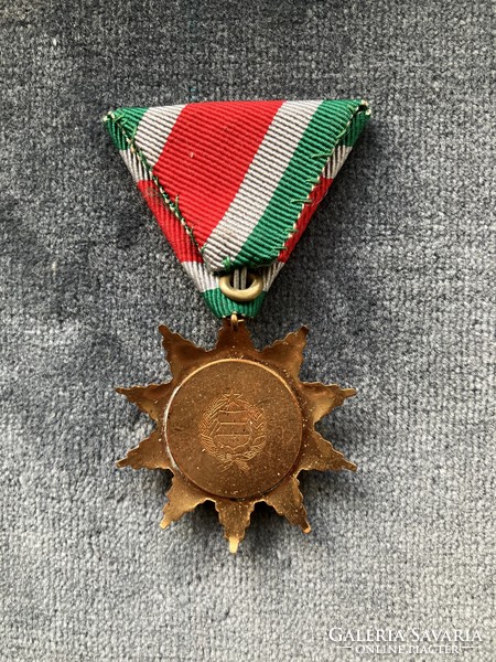 Order of Merit for Hungarian Freedom 1957 award, bronze grade