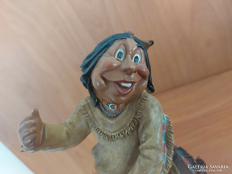Cheerful Indian statue approx. 13 cm