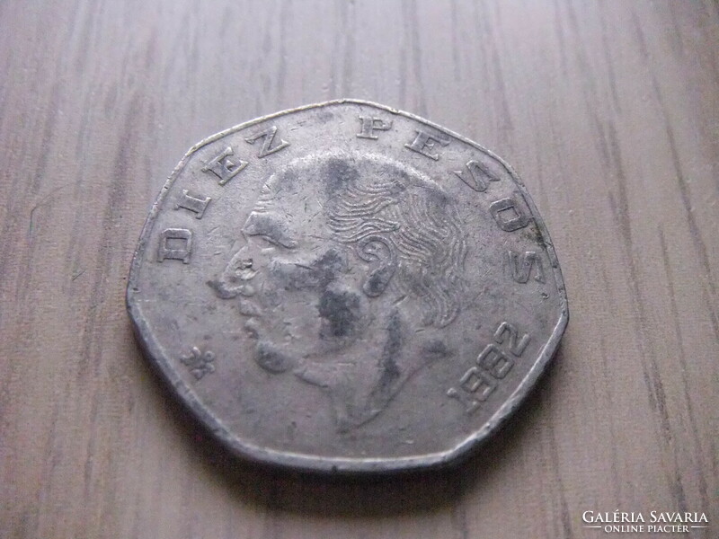 10 Pesos 1982 Mexico