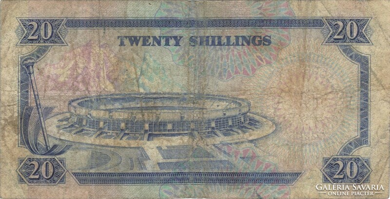 20 shilingi 1990 Kenya