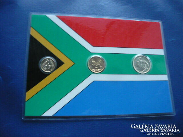 Travel around the world series 3-piece gold-plated traffic line / South Africa