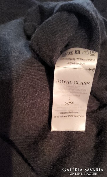 Royal Class férfi 45% kamír pulóver L