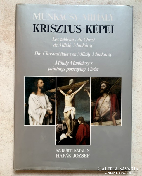 Mihály Munkácsy's pictures of Christ - trilingual, approx. A/4 size album