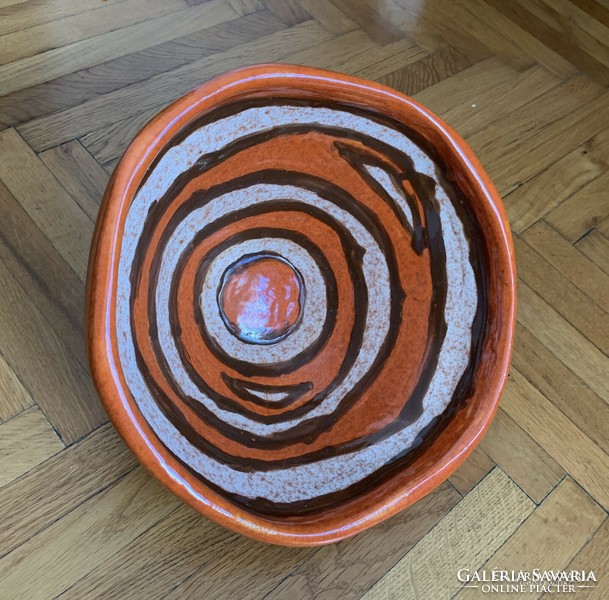 Géza Gorka (1894-1971) sun bowl (around 1960) / 28x26x13 /